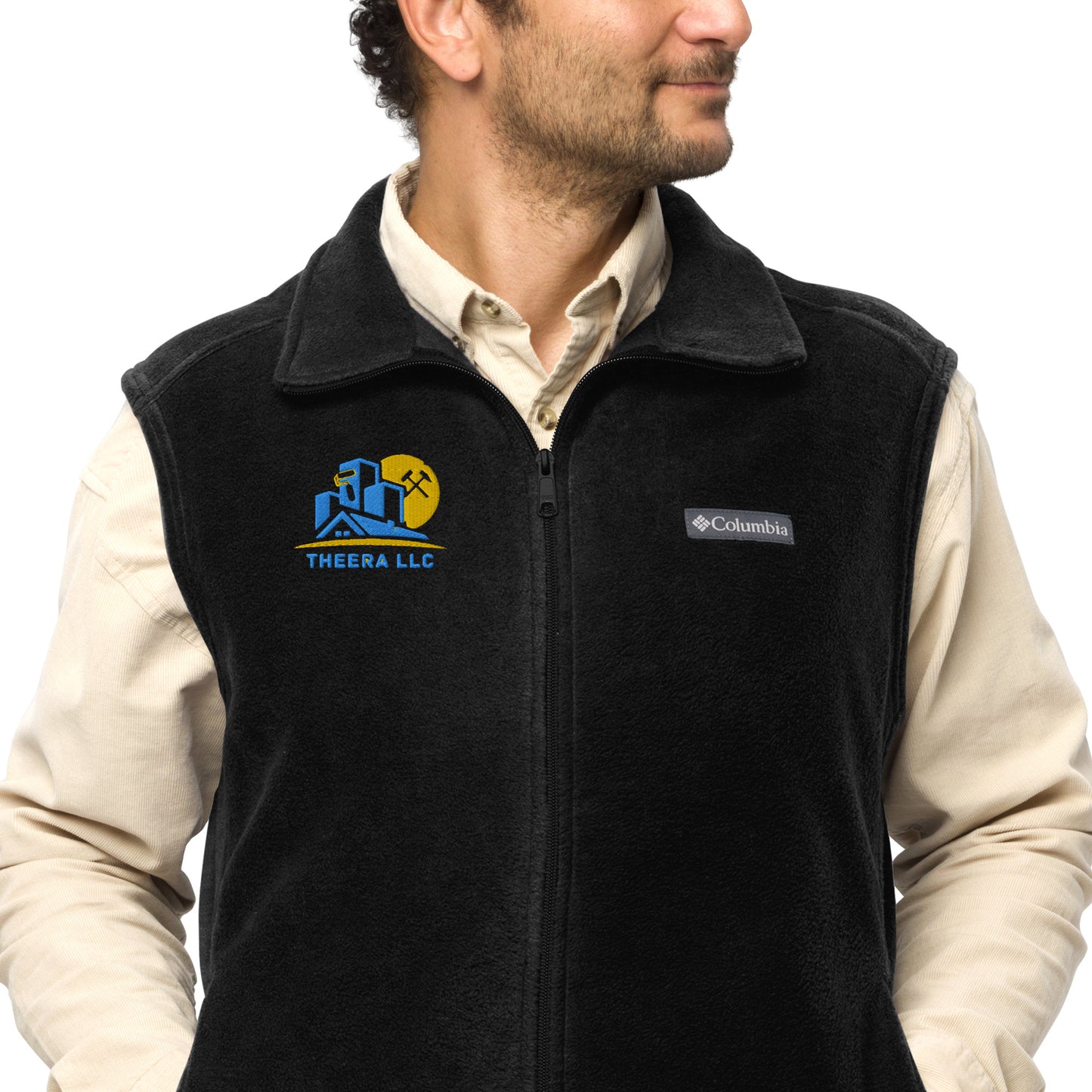 THEERA LLC Men’s Columbia fleece vest