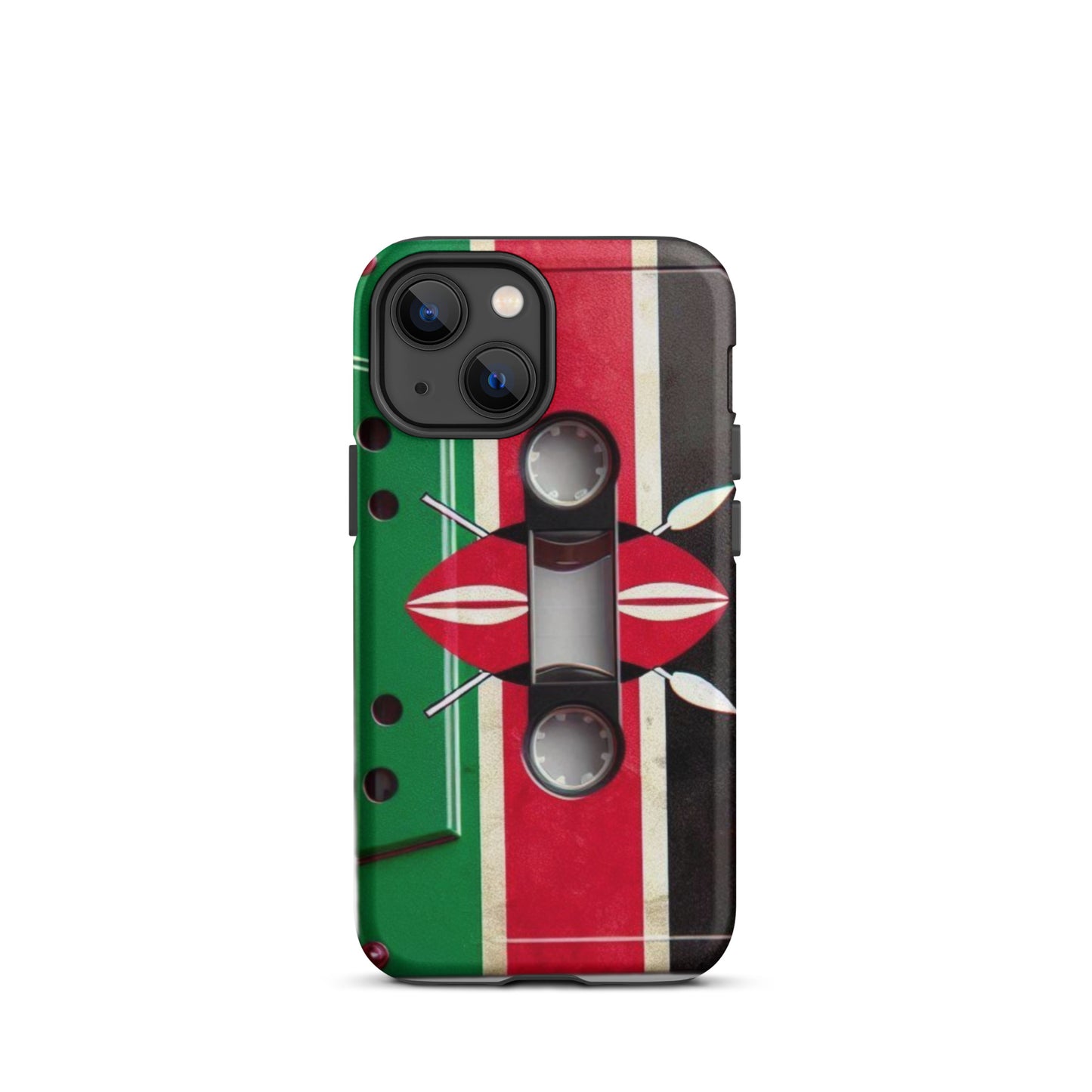 Cassette Case Kenya Flag for All iPhones 2024