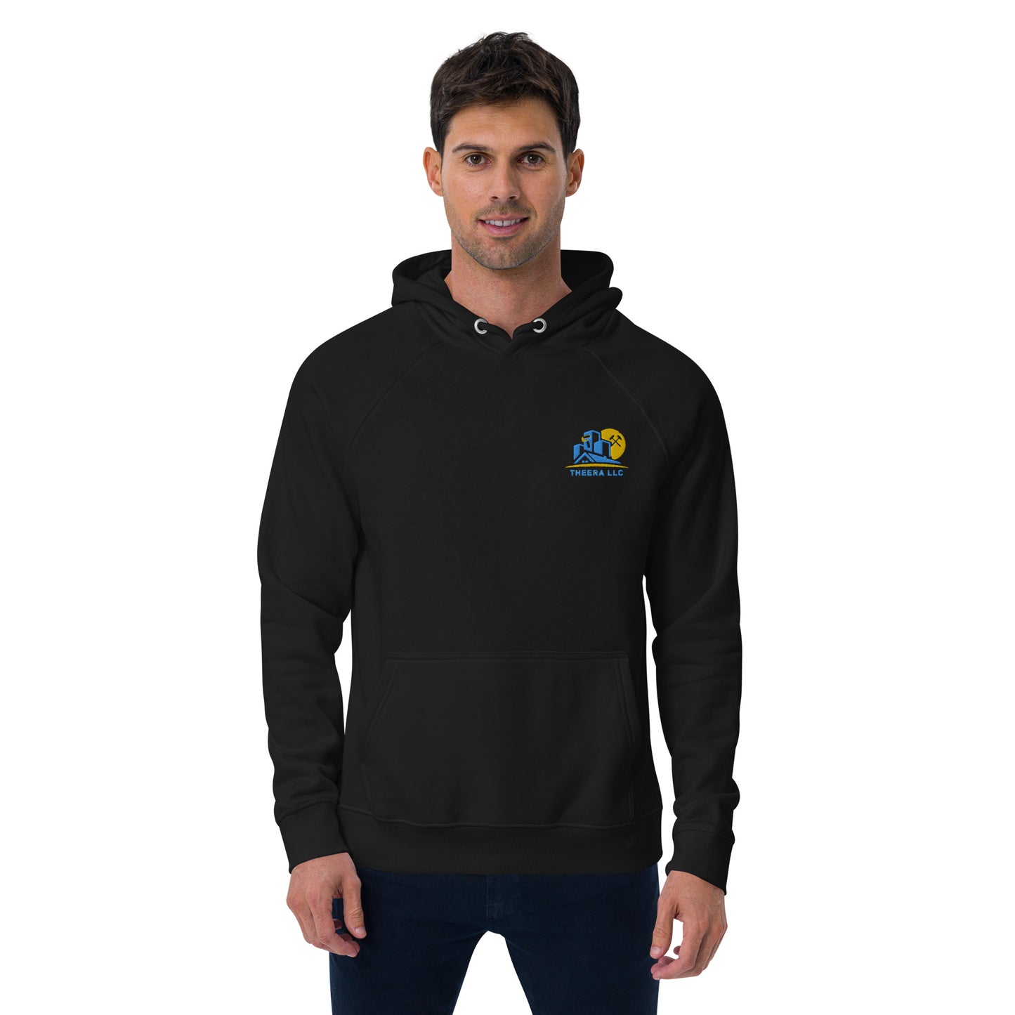 THEERA LLC Unisex eco raglan hoodie