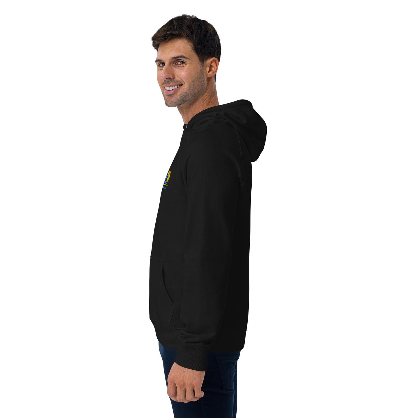 THEERA LLC Unisex eco raglan hoodie