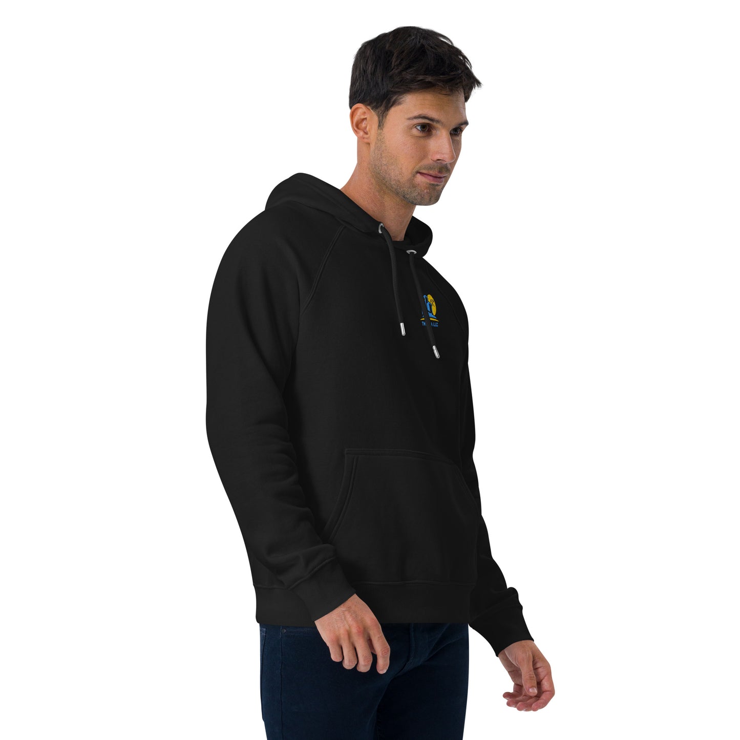 THEERA LLC Unisex eco raglan hoodie