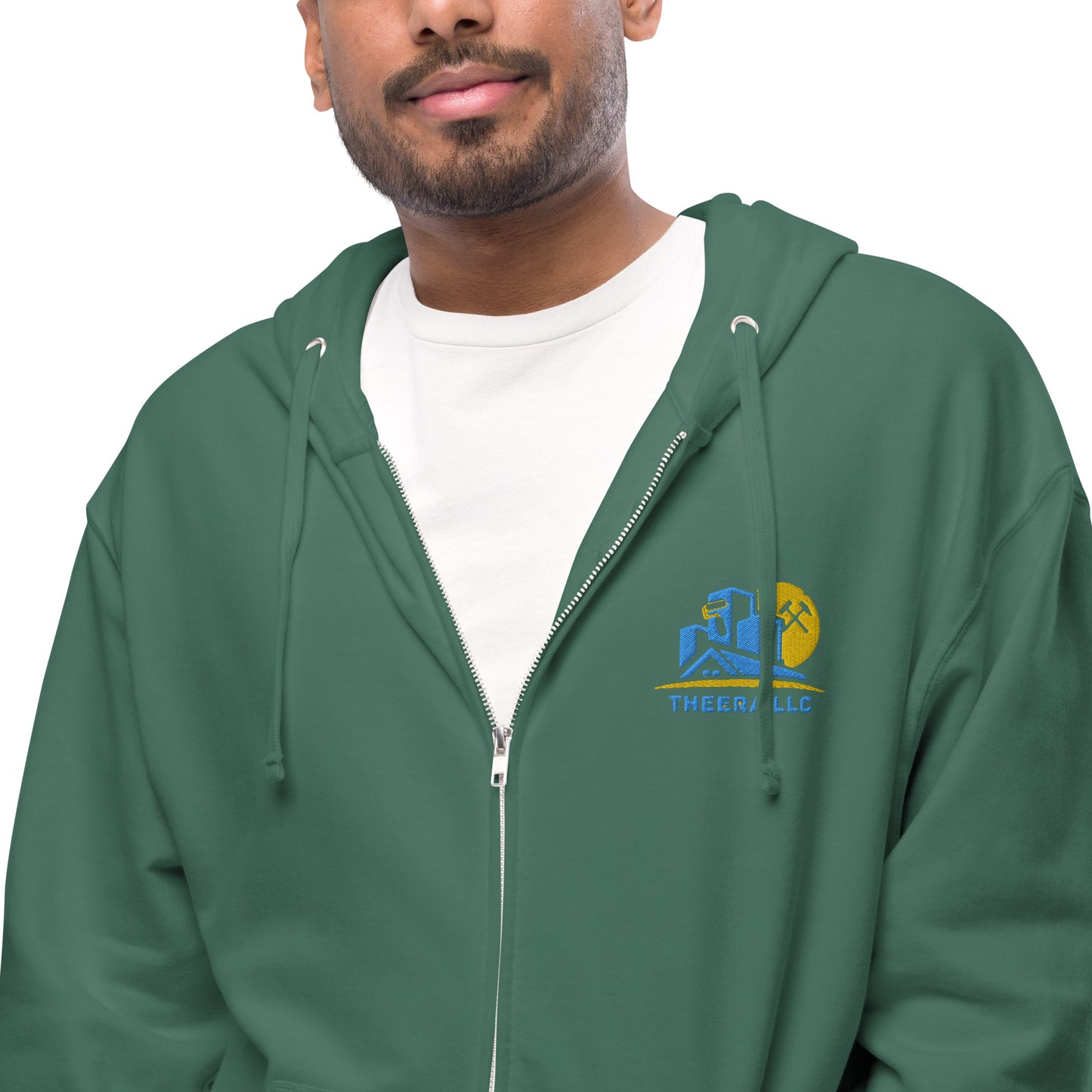 THEERA LLC Unisex fleece zip up hoodie