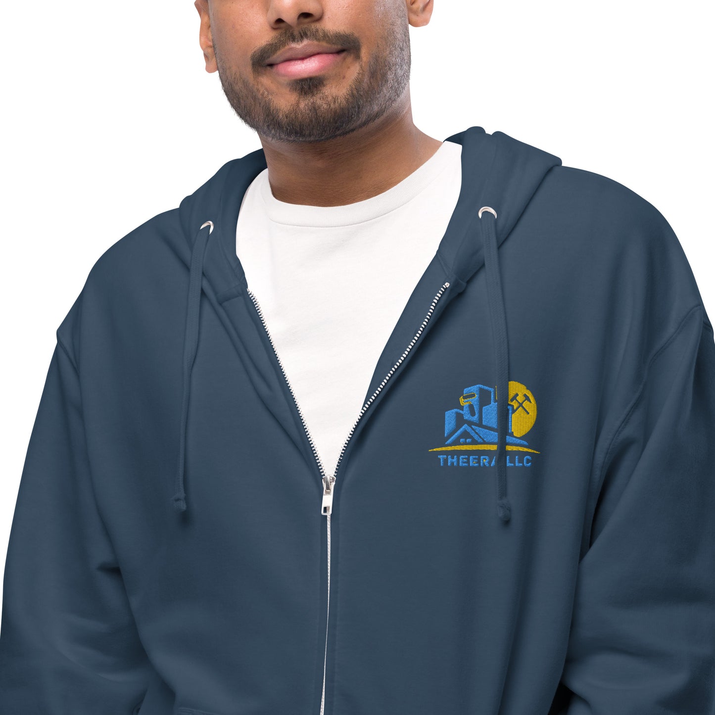 THEERA LLC Unisex fleece zip up hoodie